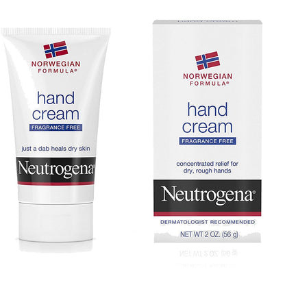 Neutrogena Norwegian Formula Hand Cream, Fragrance-Free - Pack of 6