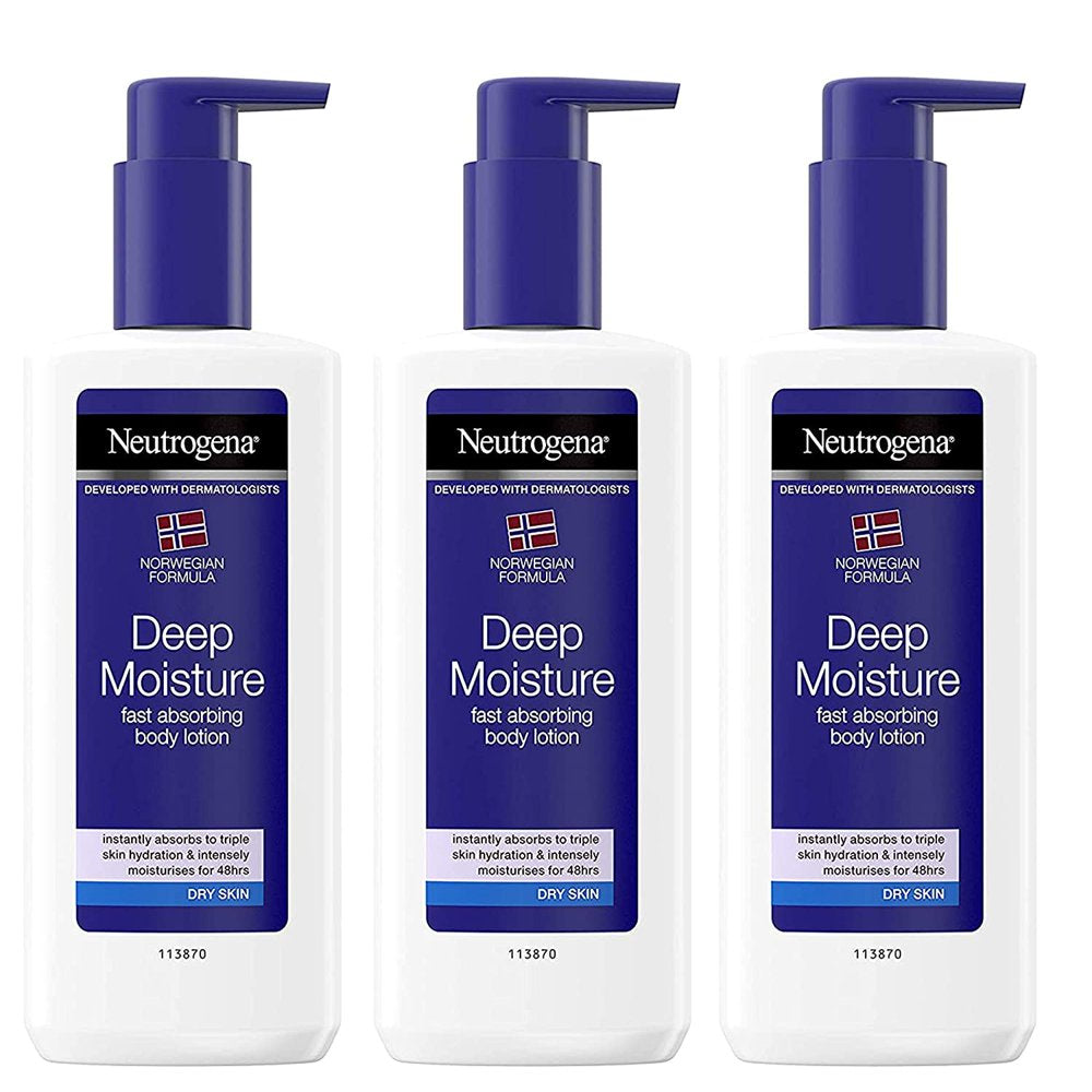 Neutrogena Norwegian Formula Deep Moisture - Pack of 3