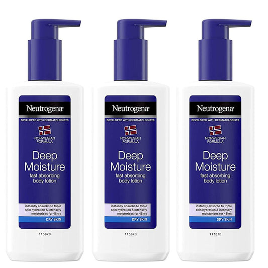 Neutrogena Norwegian Formula Deep Moisture - Pack of 3