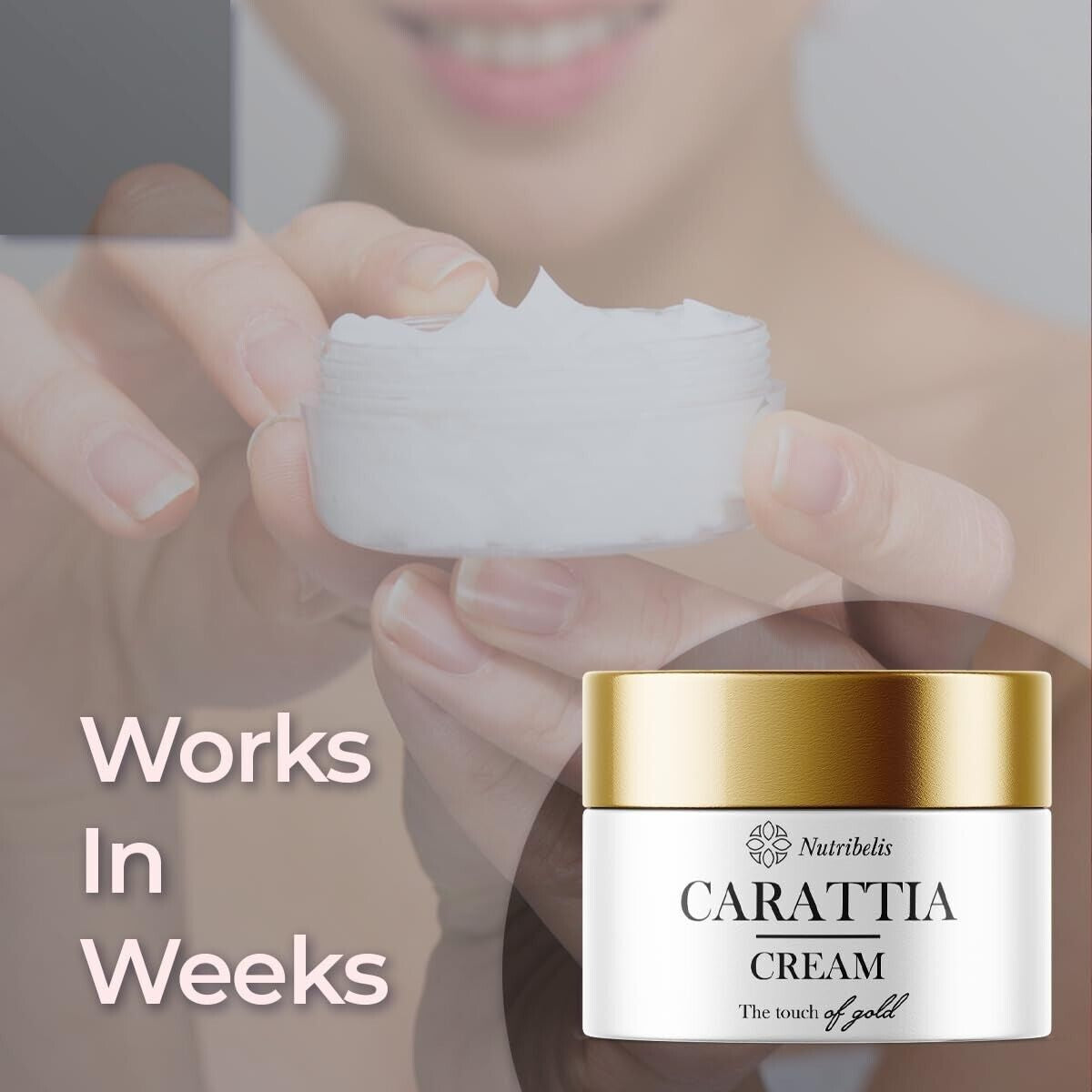 Carattia Anti-Aging Cream and Moisturizer - 2-Pack, 2.5Oz Each